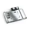Water block BitsPower Classic VGA BP-VG3070FE — 125×171.4×28.4 mm, 3‑pin RGB, black/silver/transparent