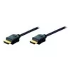 Assmann HDMI High Speed connection cable. type A M/M. 10.0m. w/Ethernet. former HDMI 1.4. UL. bl. gold (AK-330107-100-S)
