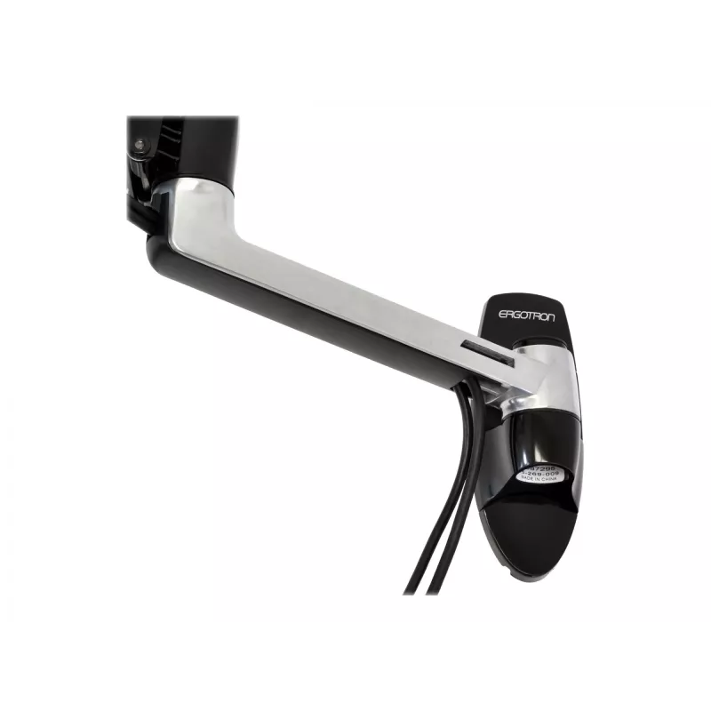 Ergotron LX HD wall mount Swing Arm - Mounting Kit (swing arm, knob) for TV (tilt and swivel) - Aluminium - Screen Size: to 106,7 cm (to 106,70cm (42) ) - mounting hardware