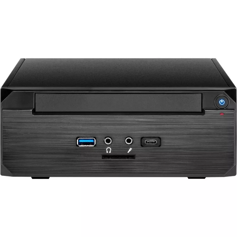 INTER-TECH ITX MW-02 Type C 3.0 included ext USB 3.0 Type C-Connector included slim DVD bay (88881246)