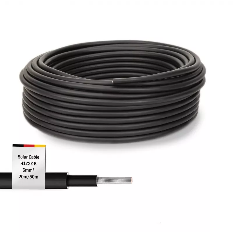 Cable Digitus DK-SCIC6B-0200 20m 6mm² Black UV-resistant 1500V DC