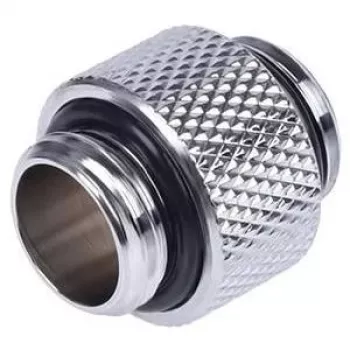 Alphacool HF double nipple fitting G1/4 AG to G1/4 AG 10mm - Chrome (17199)