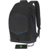 Notebook backpack Tellur TLL611282 with USB port and illuminated strip, black