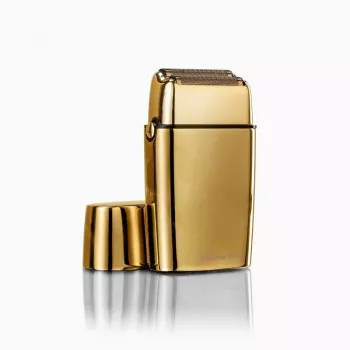 Foil shaver BABYLISS FXFS2GE — 2-blade cordless foil shaver, built-in battery, 180 min runtime, gold
