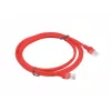 PATCHCORD Cat.6 UTP 2M Red FLUKE PASSED LANBERG 10-PACK