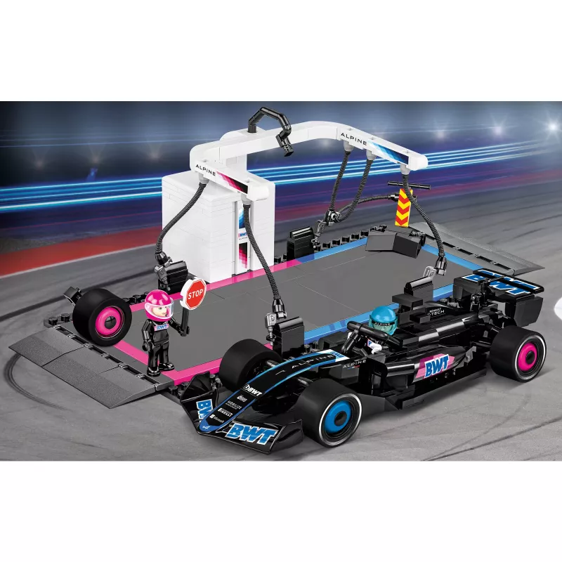 BWT Alpine F1 Pit Stop, Konstruktionsspielzeug