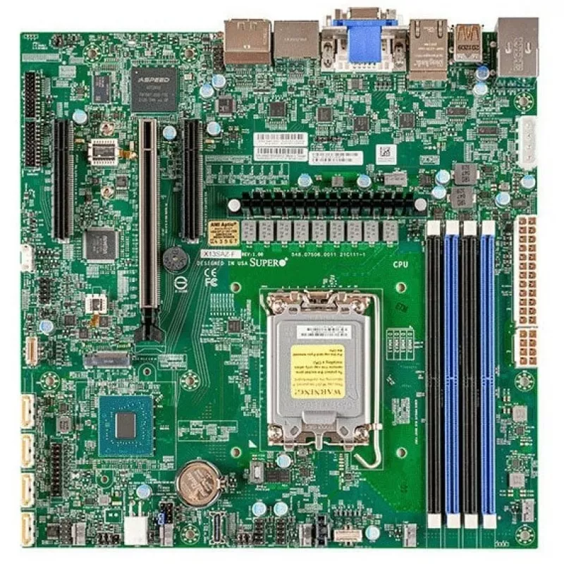 SUPERMICRO Motherboard X13SAZ-F (retail pack) (MBD-X13SAZ-F-O)