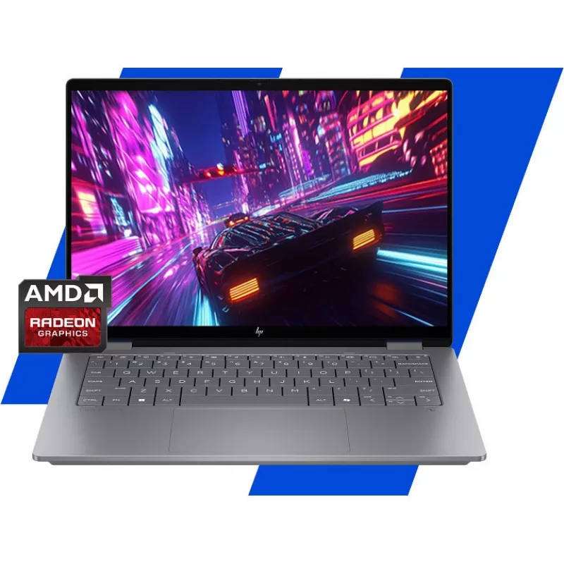 HP OmniBook X Flip 14 3k Touchscreen Ryzen AI 5 340 16GB/512GB SSD Windows 11 Home - 14-FK0453NG Copilot+PC (BZ7Z2EA#ABD)