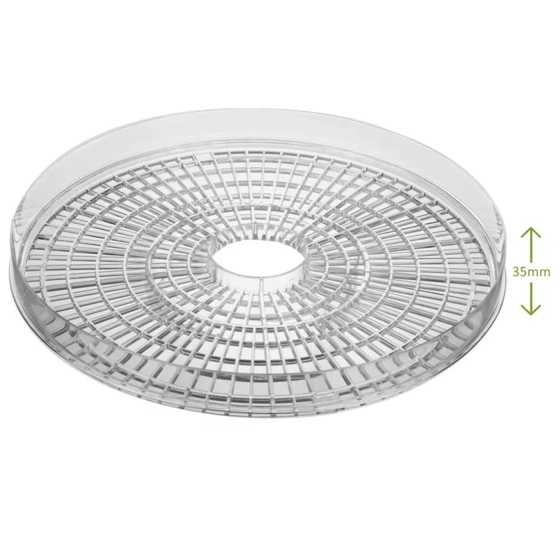Food dehydrator GreenBlue GB190 with 5 trays, 250 W, adjustable temperature, 32 cm tray diameter