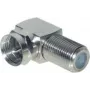 Coaxial F-Connector Adapter ShiverPeaks 85210-EC, female-to-male coax adapter