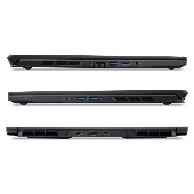 Laptop Acer Nitro V 16S ANV16S-71-708Y — Intel Core 7 240H, 16 inch WUXGA, 16 GB DDR5, 1 TB SSD, Windows 11 Home, Black