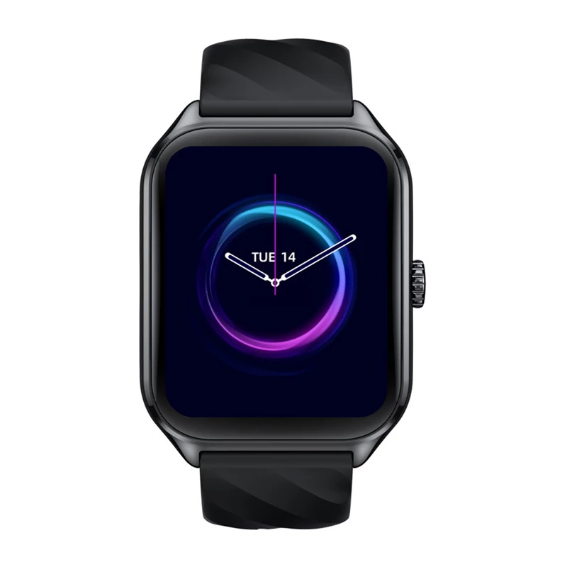 Smartwatch Zeblaze GTS 4 — 1.94 inch (4.93 cm) AMOLED, 466×466 px, Touchscreen, Wi‑Fi, Silicone Band, Black