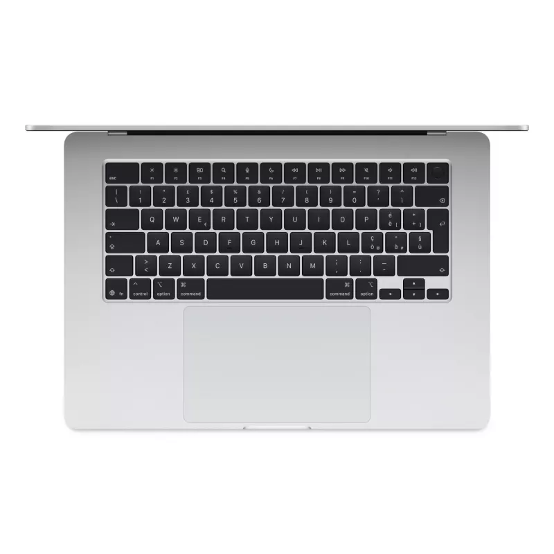 MacBook Air 15, Silver, M4 (10-CPU/10-GPU), 16GB, 512GB, German, 35W Dual USB-C Port Power Adapter, MW1H3D/A