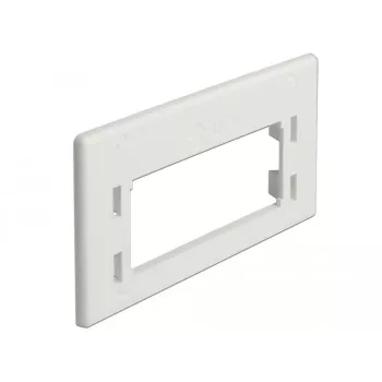 Keystone adapter plate, Mounting/Montage (White)