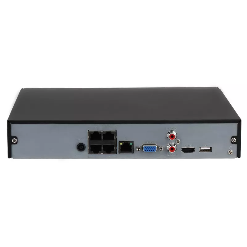 Dahua Technology WizSense NVR4104HS-P-EI network video recorder 1U Black