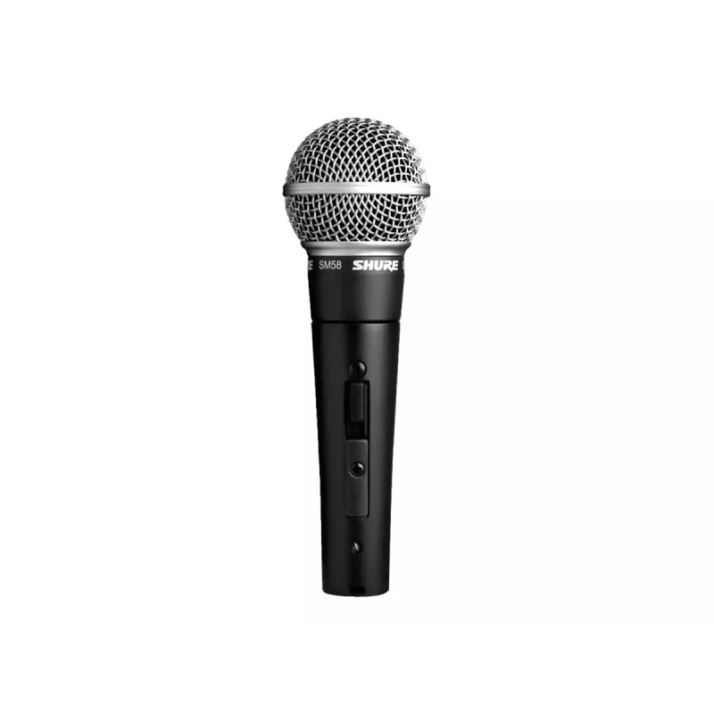 Shure SM58SE - dynamic, cardioid, vocal microphone with switch