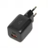 External mains power adapter IBOX ILUC42B 12V 2A, 33W, USB-A + USB-C PD3.0, QuickCharge 3.0, universal