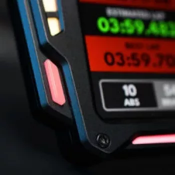 SOELPEC XR-7 Display, Simracing-Touchscreen, RGB-Telemetrie - black