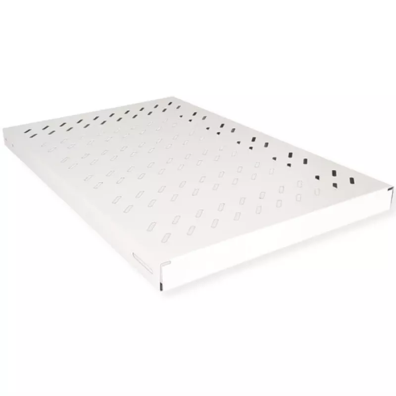Shelf ROLINE 1U 19 inch 77mm depth, load 5 kg, gray