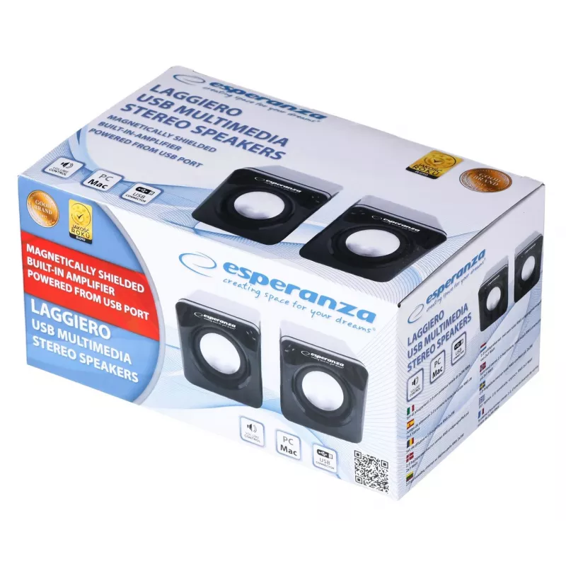 Esperanza EP111 loudspeaker 2-way Black 6 W