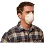 Respirator mask 3M 8710C3 white — disposable particle mask, model 8710C3