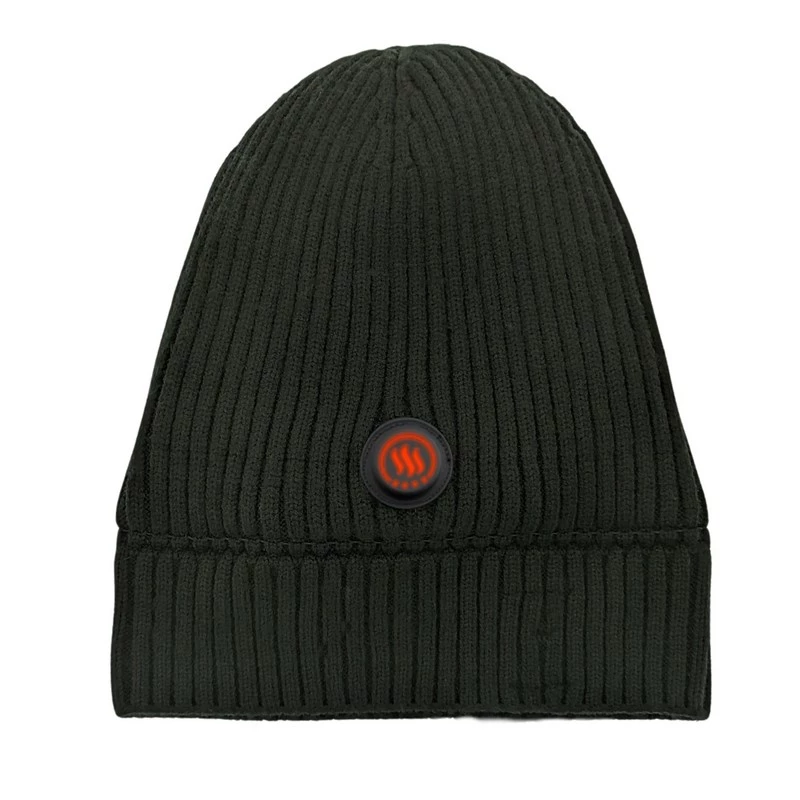 Glovii GC2B heated hat with battery - polyester black