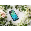 Phone case iKins for iPhone 11 Pro Max — water lilies design, black