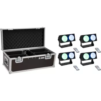 LED light bar EUROLITE CBB-2 COB RGB 4x — COB RGB LED strip, compact stage/ambient lighting
