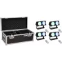 LED light bar EUROLITE CBB-2 COB RGB 4x — COB RGB LED strip, compact stage/ambient lighting