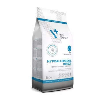 Dry dog food VETEXPERT Veterinary Diet Hypoallergenic Insect 2 kg — adult, grain-free, protein 21%, fat 16%