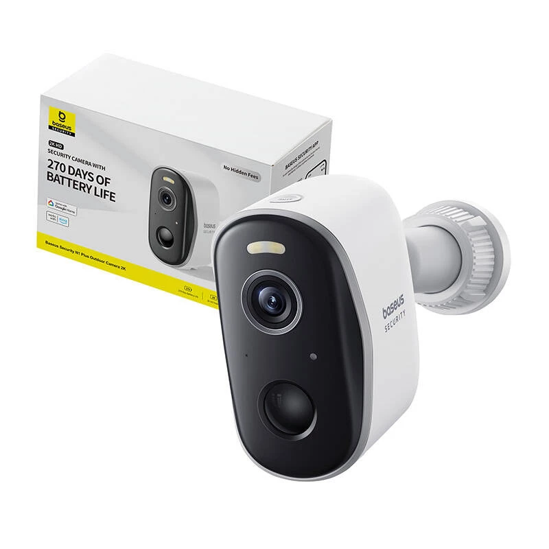 Surveillance Camera Baseus N1 Plus Outdoor Camera White