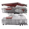 Dishwasher Toshiba DW-15F3EE(BS)-PL, 15 sets, 49 dB