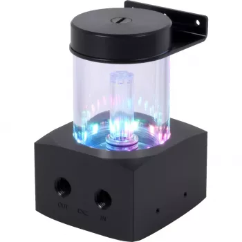 Water block Alphacool 15380 Acrylic Aluminium Plastic Black 76.5x131x76.5mm