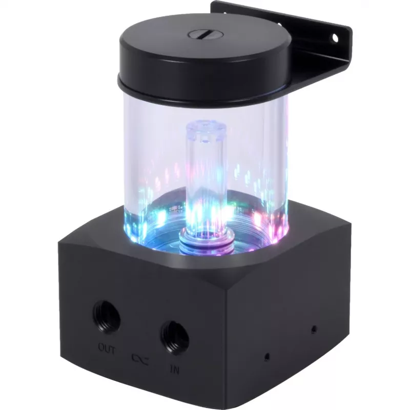 Water block Alphacool 15380 Acrylic Aluminium Plastic Black 76.5x131x76.5mm