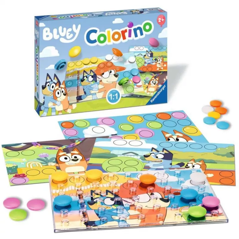 Bluey Colorino, learning game