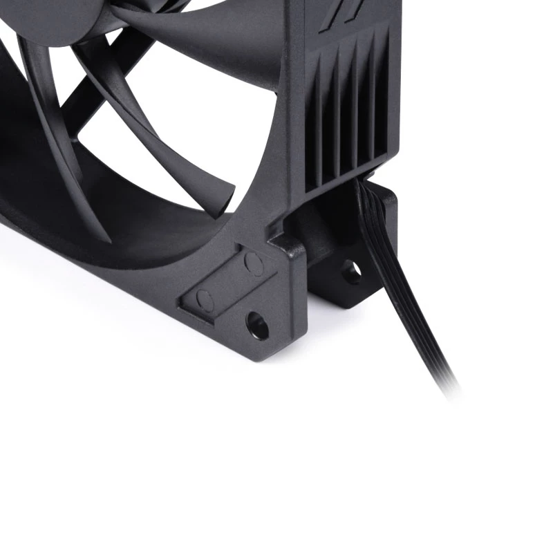 Fan Alphacool 12 cm 3000 RPM 7.83 mmH2O Dual ball bearing Black 120x120x25 mm