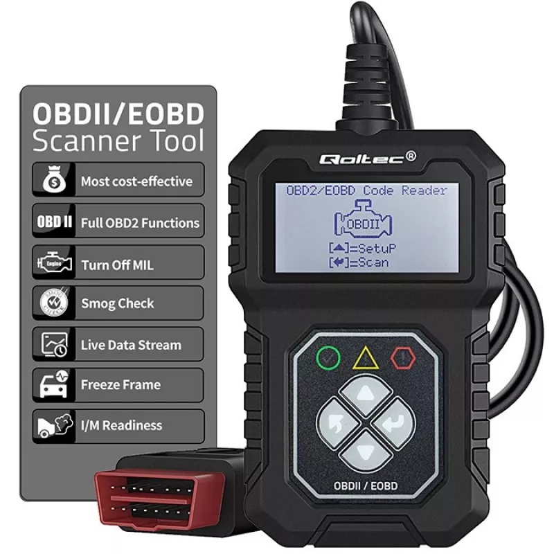 OBDII diagnostic tester QOLTEC ProLine (model 50684)