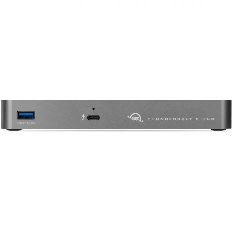 Thunderbolt 5 Hub, docking station Grey/black, Thunderbolt 5, USB-A