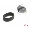 Solid-state drive (SSD) DeLOCK Rubber Ring for Mounting of M.2 SSD and Heat Sink black 10 pieces