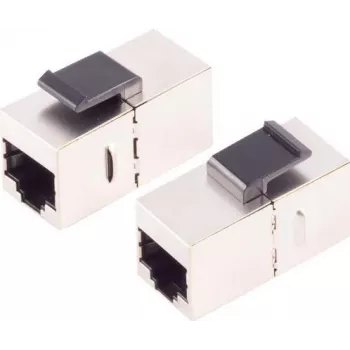 Keystone module ShiverPeaks S/CONN 08-10009 Flat Silver RJ-45