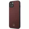 Mercedes MEHCP13SPSQRE iPhone 13 mini 5,4 Red/red hardcase Leather Stars Pattern