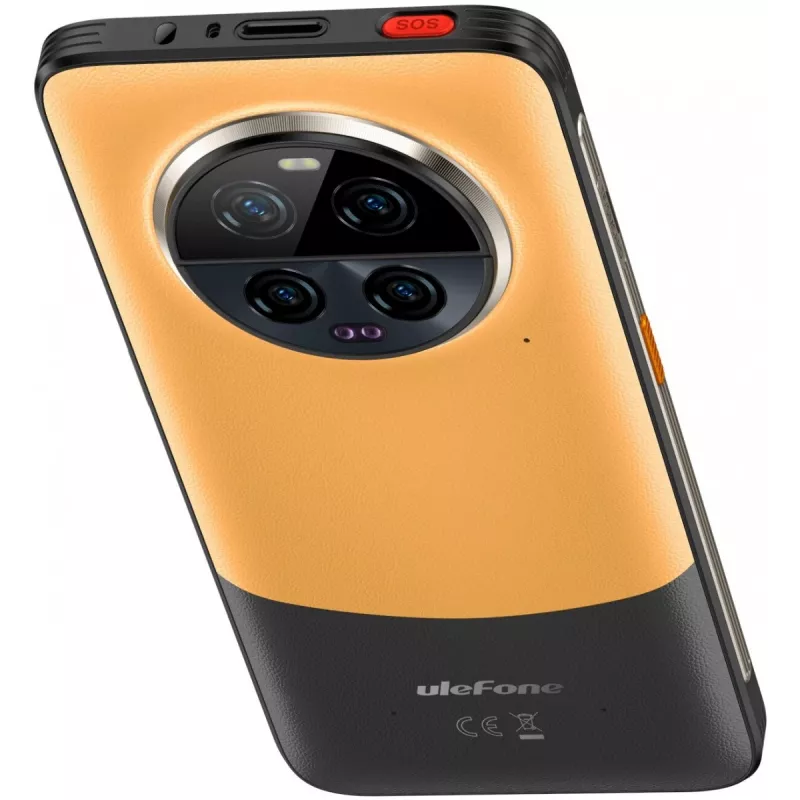 Rugged smartphone UleFone Armor 23 Ultra 5G — 12GB RAM, 512GB storage, Orange
