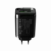 Charger CANYON OnCharge 65RC with built-in USB-C cable, 65W, 1x PD, 1x QC, EU plug, Black
