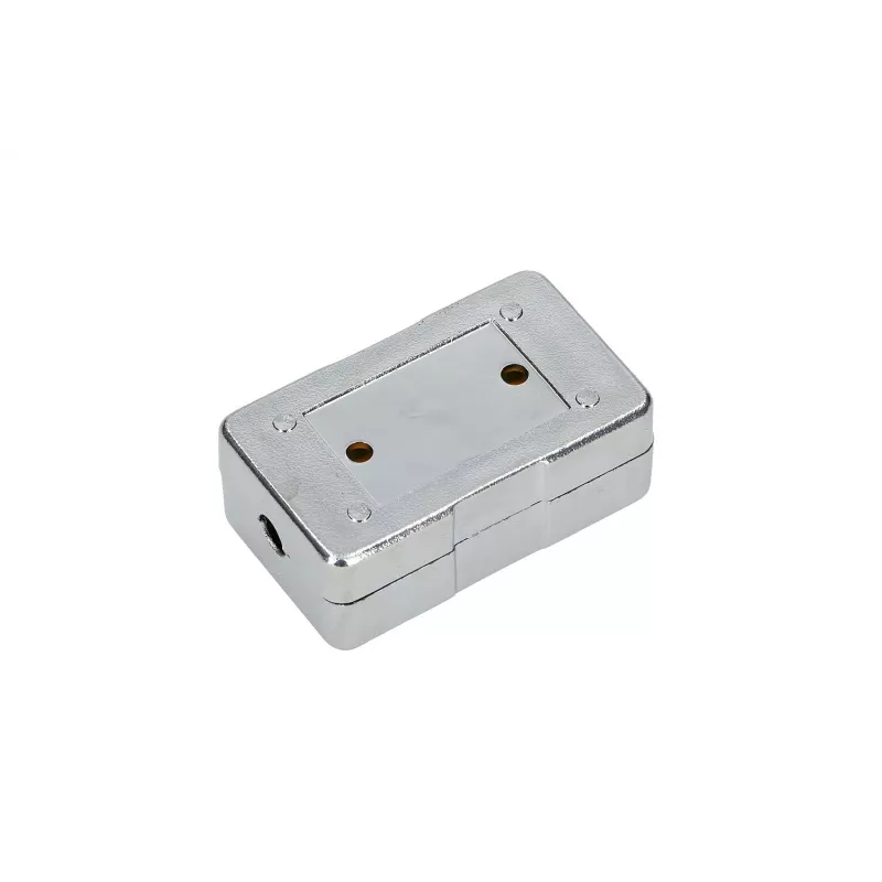 Extralink CAT6 STP Junction Box, Barrel Connector, Silver