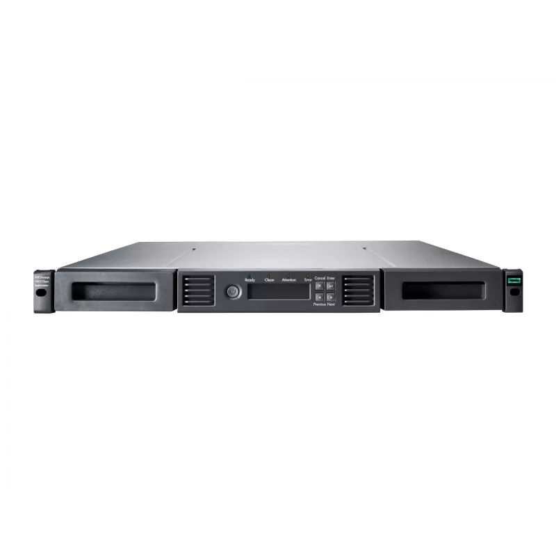 Tape autoloader HP Enterprise HPE Storage MSL 1/8 Gen3 0-drive, FC interface, LTO, 360 TB (compressed), 300 MB/s