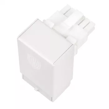 Adapter Kolink CP-12VHPWR-T2W 12V 2x6 90° Type 2 white for PCI power connection