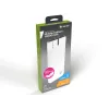 Power bank EnerGo 10000mAh white-black