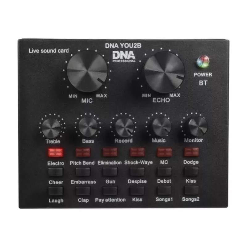 Microphone Kit Bitmat DNA YOU2B — microphone, audio interface, stand and cables