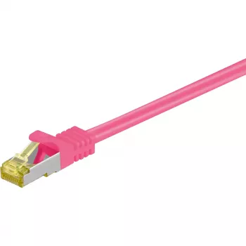 Networking cable Goobay RJ-45 CAT7 2m Magenta S/FTP