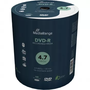 MediaRange MR442 blank DVD 4.7 GB DVD-R 100 pcs